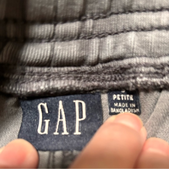 Gap Gray Cotton Blend Chino Jogger Size Small Petite - Picture 4 of 5